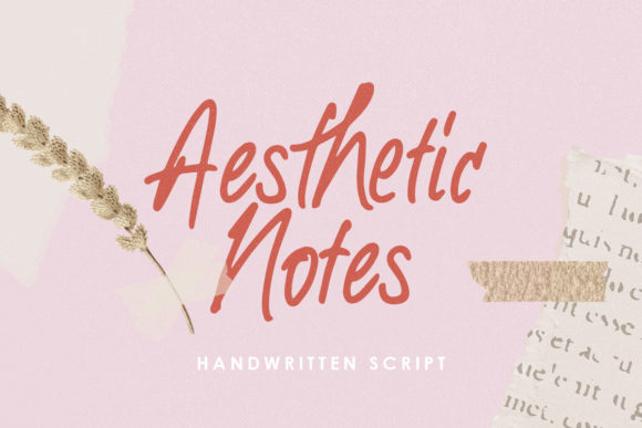 Aesthetic Notes Font for Polished Branding