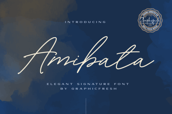 Amibata: The Sweet Script Font That Elevates Campaigns