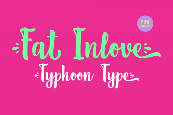 Fat Inlove Font for Bold Branding and Visual Impact