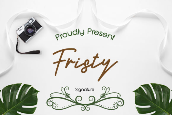 Fristy: A Handwritten Font That Elevates Brand Identity