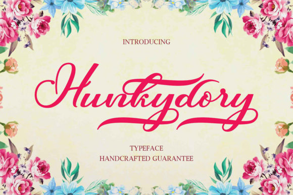 Hunkydory Font for Editorial Design and Content Creation