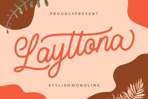 Layttona: A Modern Script Font for Editorial Elegance