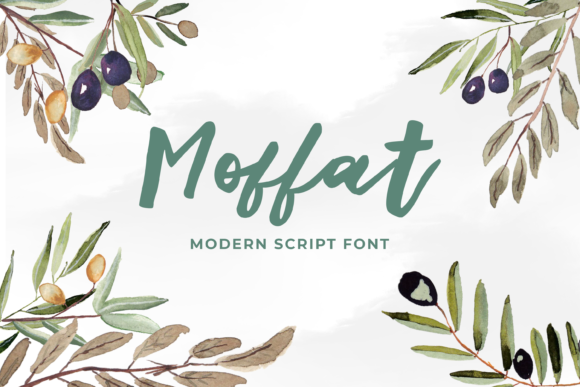 Moffat: A Modern Script Font for Editorial Elegance