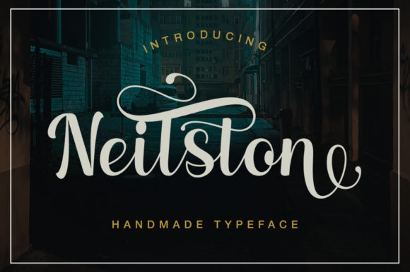 Neilston: A Handwritten Font That Elevates Editorial Design