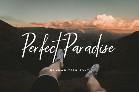 Perfect Paradise: A Script Font for Editorial Elegance