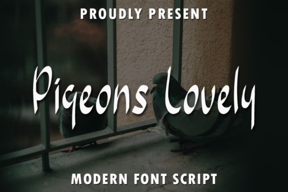 Pigeon Lovely Font for Web Design