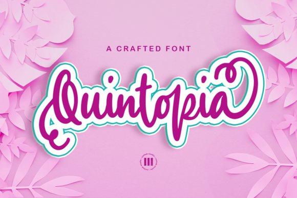 Quintopia: A Timeless Script Font for Editorial Design
