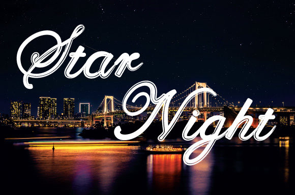 Star Night Font for Digital Marketing and Brand Content