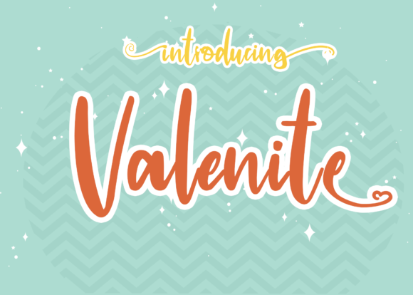 Valenite: A Modern Script Font for Editorial Design